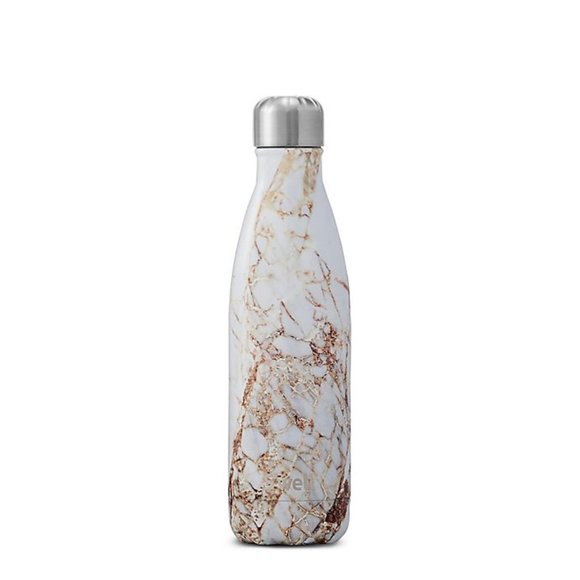 SWELL Calacatta Marble Gold 17 oz. Water Bottle - Picture 1 of 3